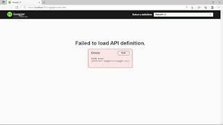 C# | Failed Load API Definition Error | Checking Json | Solved