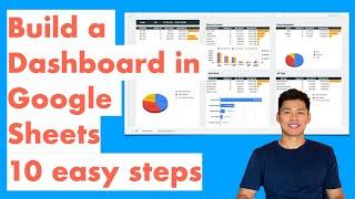 How to Create a Dashboard in Google Sheets (10 steps) - Query Formula