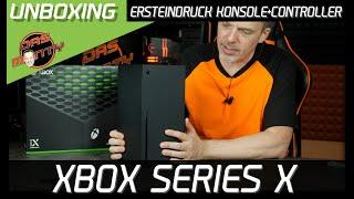 Microsoft Xbox Series X Unboxing + Ersteindruck der schnellsten Konsole der Welt |  DasMonty