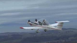 Cricri airplane in flight