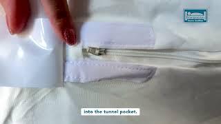 Installing the Bargoose BedBug Solution Zippered Mattress Protector