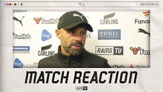 MATCH REACTION I Paul Warne - Norwich City (H)