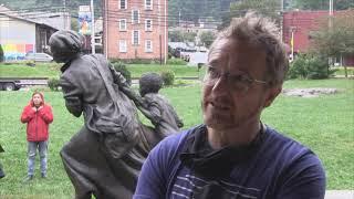 Harriet Tubman Sculpture Arrival in Sylva