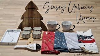 Vlogmas / Sinsay unboxing / Home decor haul