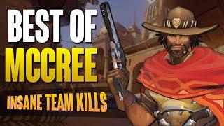 Overwatch: Best of McCree! (Insane Team Kills & Deadeyes)