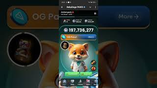 How to connect wallet in baby doge coin listing date withdraw  big airdrop high earning project