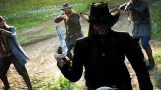 This Is How BRUTAL GUNSLINGERS Quickdraws in Red Dead Redemption 2