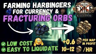 [PoE 3.25] Farming Harbingers for Fracturing Orbs in T16 maps - low-cost farm strategy (10-12+d/hr)