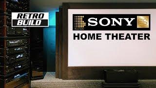 SONY ES home theater quick tour 2019.  Man cave retro vintage cinema hi-fi collection