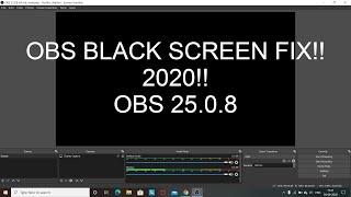 OBS Black Screen Fix for nVidia !!! 2020. Display Capture working with Nvidia.
