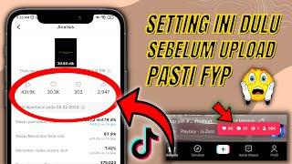 TRIK RAHASIA TERBARU CARA MASUK FYP TIKTOK 2022 DENGAN CEPAT | WAJIB SETTING INI | RATUNYA TUTORIAL