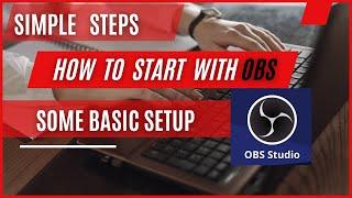 Start with OBS Studio