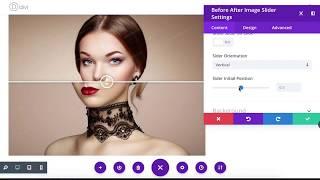 Before After Image Slider Divi - V2