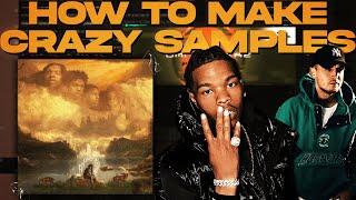 How CUBEATZ  makes CRAZY SAMPLES for LIL BABY (It's Only Me Tutorial)