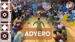 Drone View Of Adyero Dance From Adilang Women And Minister Akello Beatrice Akori