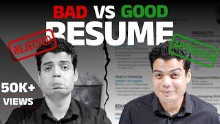 Ye RESUME MISTAKES Aapko REJECT Karti Hain | Tanay Pratap #hindi