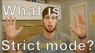 Strict Mode in JavaScript