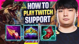 LEARN HOW TO PLAY TWITCH SUPPORT LIKE A PRO! - DRX Beryl Plays Twitch Support vs Leona! |