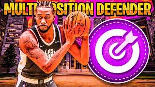 *NEW* MULTI-POSITION DEFENDER BUILD WITH SHARPSHOOTING TAKEOVER ON NBA 2K21!