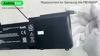 Replacement battery for Samsung AA-PBZN8NP 15.2V 57Wh 4 cells