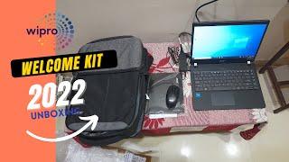 Wipro welcome kit for fresher | wipro laptop | unboxing | wipro hiring 2022