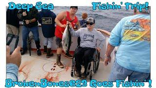 Deep Sea Fishing Trip|BrokenBones623 Goes Fishin'!