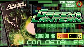 GREEN LANTERN REBIRTH Hard Cover DC PANINI y con detalles,   Full review #490