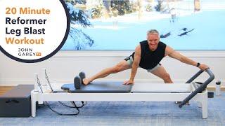 20 Minute Reformer Leg Blast Workout