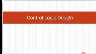 Control Logic Design-introduction