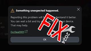 How to Fix 0xc0ea0001 | (XBOX Game Pass PC)