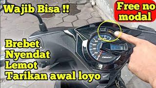 Reset ECM dan MODE 1 Atasi brebet di tarikan awal beat fi genio Scoopy fi #resetECM #beyechannel