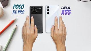 Comparison Xiaomi Poco F6 Pro VS Samsung Galaxy A55 5G