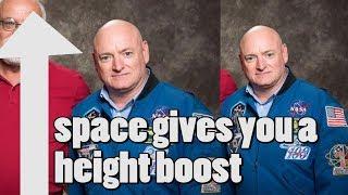 Why do astronauts get taller in space?|Curiousminds97