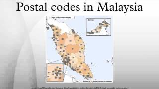 Postal codes in Malaysia HD