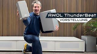 AWOL ThunderBeat - Das Wireless 4.2.2 Dolby Atmos Heimkino Soundsystem mit Center Ausgang