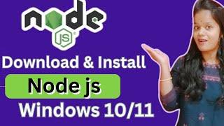How to download and install Node JS in Windows 10/11 ? Install Node JS | Node JS #infysky #nodejs