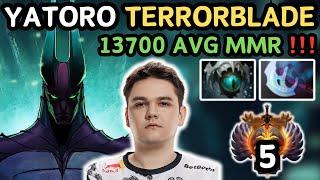  Rank 5 YATORO TERRORBLADE Carry Gameplay  YATOROGOD Grandmaster - Dota 2