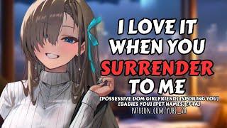 Protective Girlfriend Dotes On You  you're mine to spoil F4A ASMR Roleplay