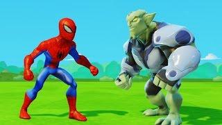 Человек-Паук против Зелёного гоблина и приключения машинок Spider-Man & Green Goblin