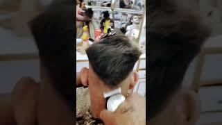 # New #crazy #viral #hairstyle #trending #shortsvideo #shortsfeed #suraj mens parlour ️️️