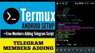 Termux Setup On Android For Telegram Members Adding With Install Python & Python2@JayGhunawatOfficial
