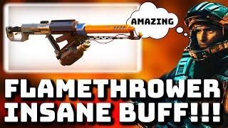 HELLDIVERS 2 INSANE NEWS!!! HUGE FLAMETHROWER BUFF - KILL HULKS AND TITANS IN NEW UPDATE!!!