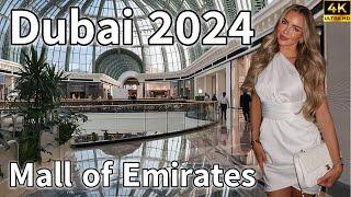 Dubai Mall of Emirates  Best Luxury Shopping Mall, Samsung Galaxy AI Store [ 4K ] Walking Tour