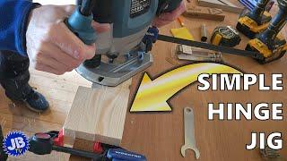 Simple 10 Minute Hinge Jig - Hang Doors Fast, Easy, and Professionally