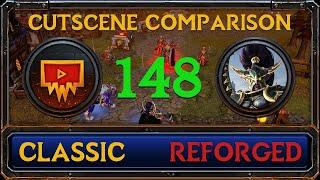 Warcraft 3: Reforged vs Classic Cutscene Comparison #148 -  Shards of the Alliance 1/4