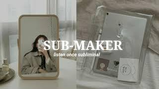 "𝐋𝐎𝐕𝐄 𝐀𝐍𝐃 𝐋𝐈𝐆𝐇𝐓"sub-maker subliminal