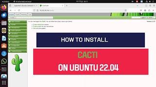 how to install cacti on ubuntu 22 04