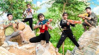 Xgirl Nerf Films: X Girl Was Trapped of Alibaba Group Candy Cooperation Cherry Nerf Guns Criminal