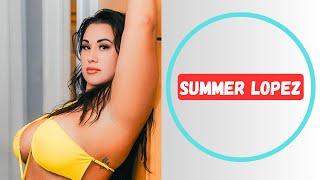 Summer Lopez - Cuban-American plus-size model | Info & More | Nami Fashion