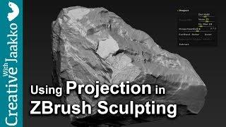 ZRemesher and Projection in ZBrush 4R7 (Transfer highpoly to lowpoly)